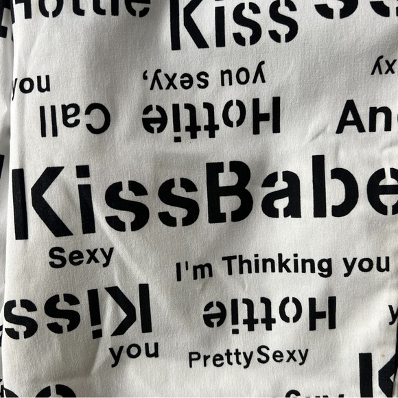 Text print pant - Picture 2 of 4